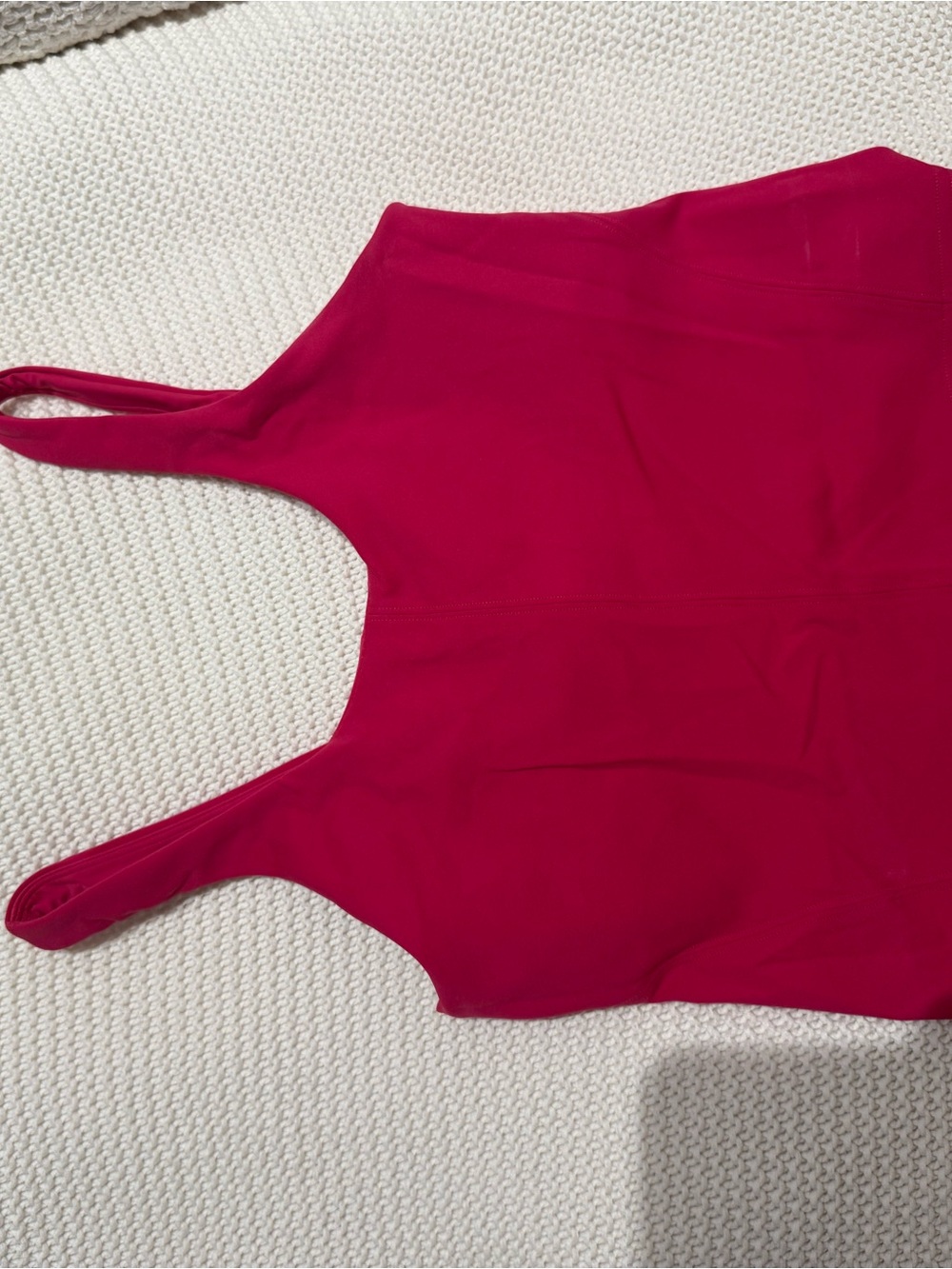 lululemon athletica Hot Pink Tank Top